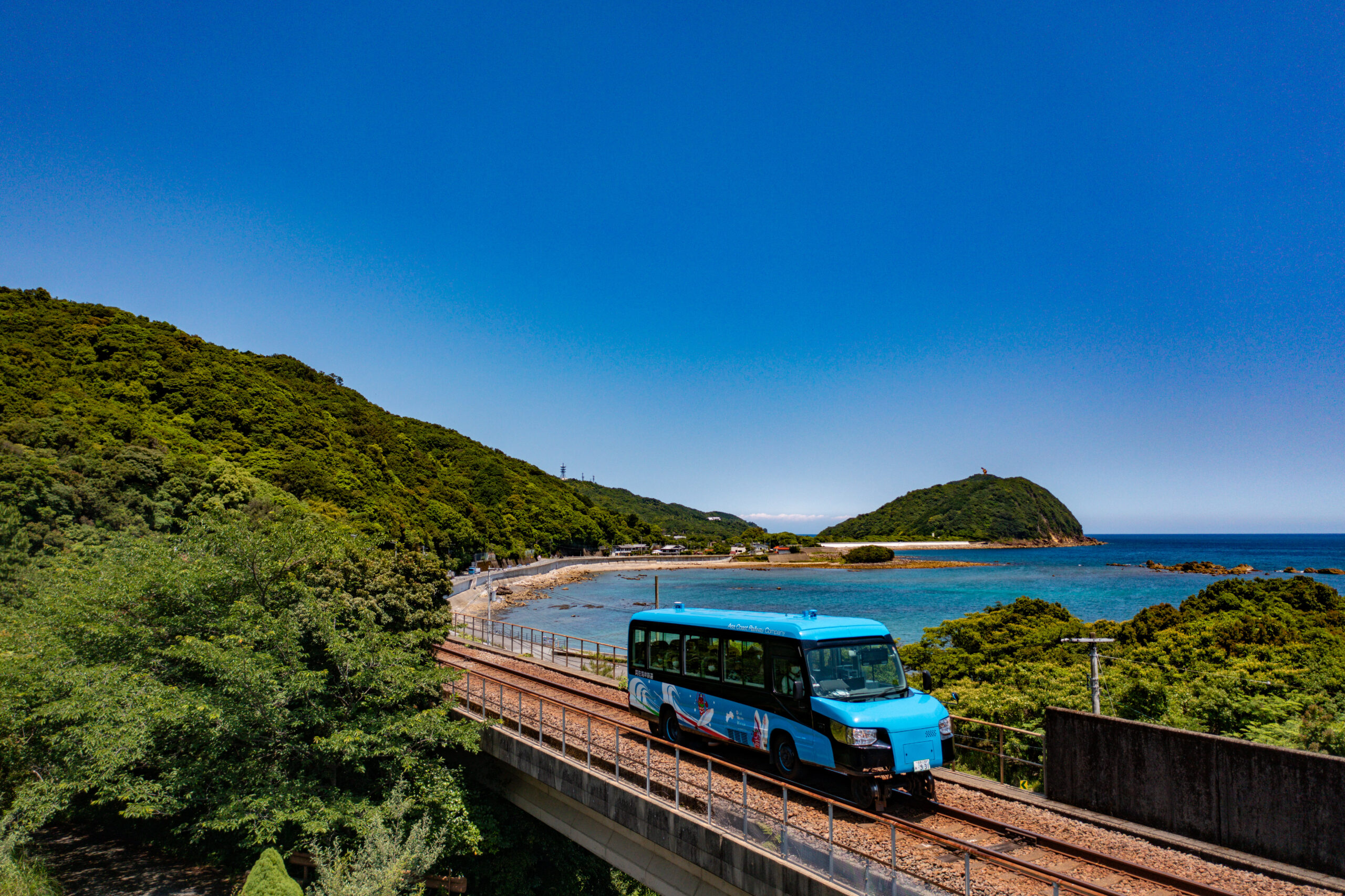 DMV931 号 海部~宍喰間走行中
